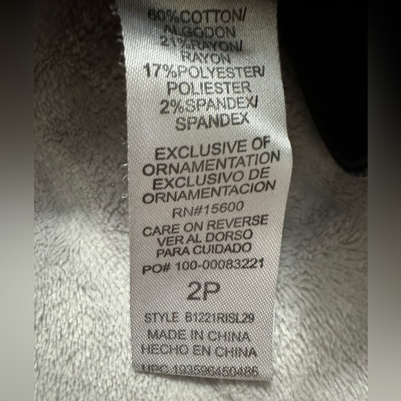 Democracy Jeans Women’s 2P “Ab” Solution Black Stretch Denim Bootcut - Picture 6 of 9